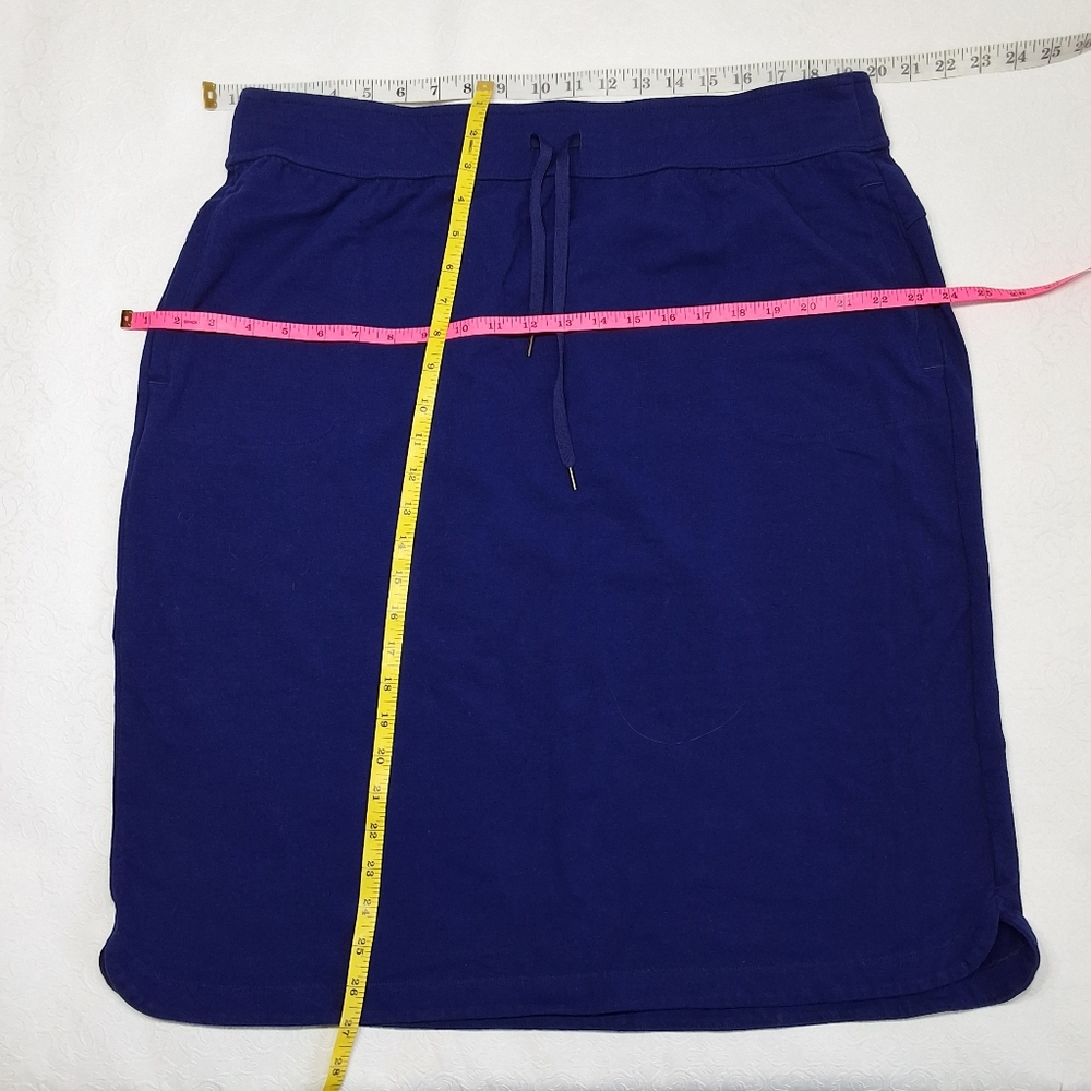 Tek Gear Dry Tek Women's Blue Elastic Waist Drawstring Long Skirt Plus Size XXL - Picture 3 of 7